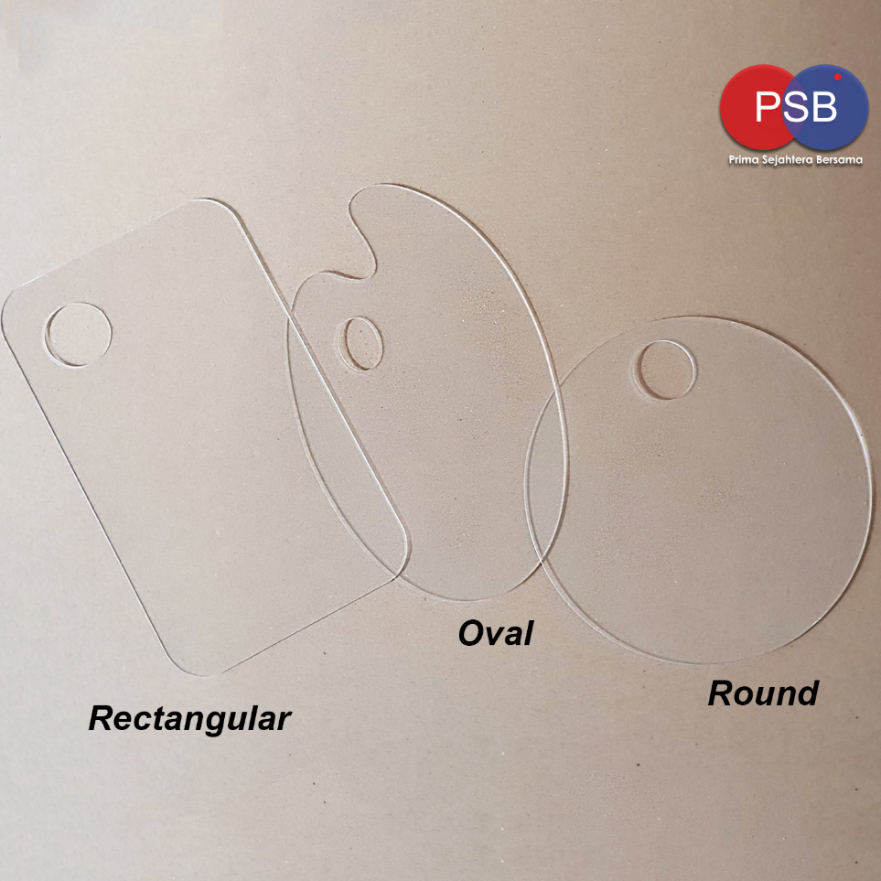 

Stock Banyak Palet Lukis Akrilik / Acrylic Palette / Palet cat lukis Model Baru