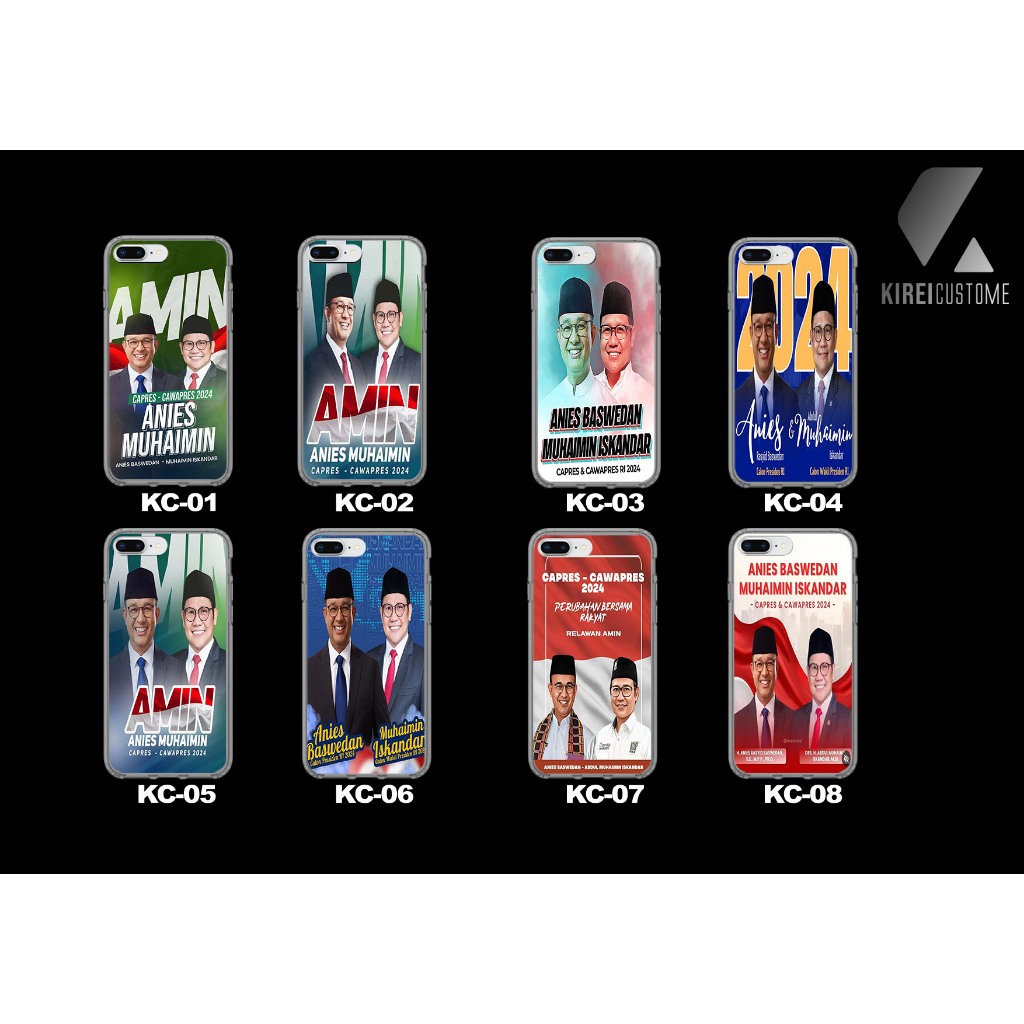 CASING HP CAPRES ANIES BASWEDAN DAN MUHAIMIN ISKANDAR