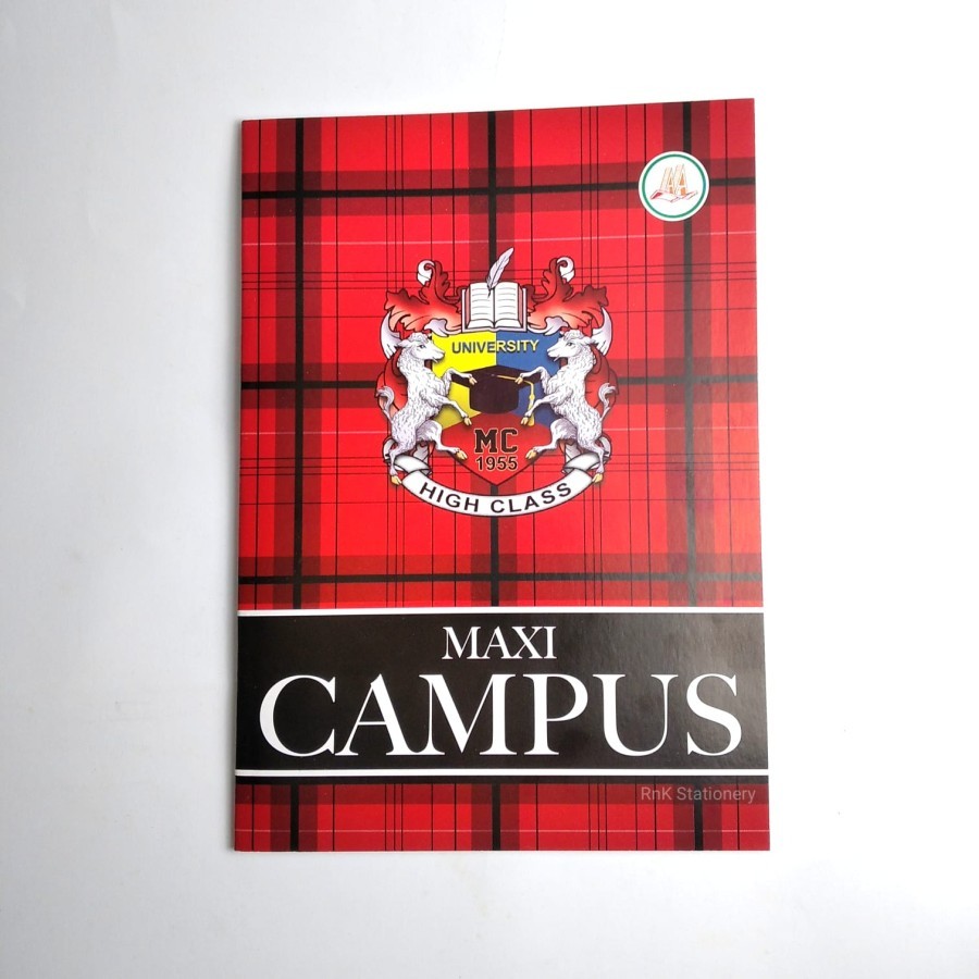 

Buku Tulis Campus Unggul isi 50 Lembar Buku Tulis Sekolah Boxy Buku Tulis MAXY BOXY CAMPUS Panjang, 50 lembar isi 10buku/pak