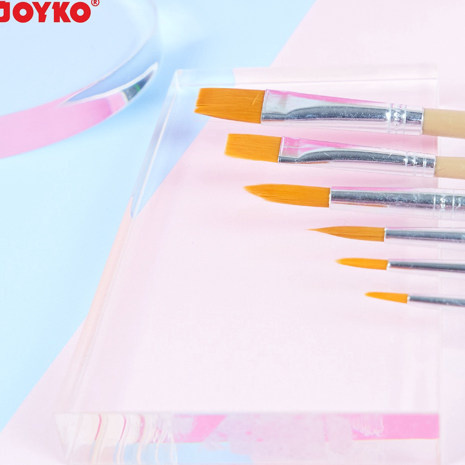 

Murah Banget Brush Kuas Cat Air Cat Minyak Lukis Acrylic Joyko BR-5