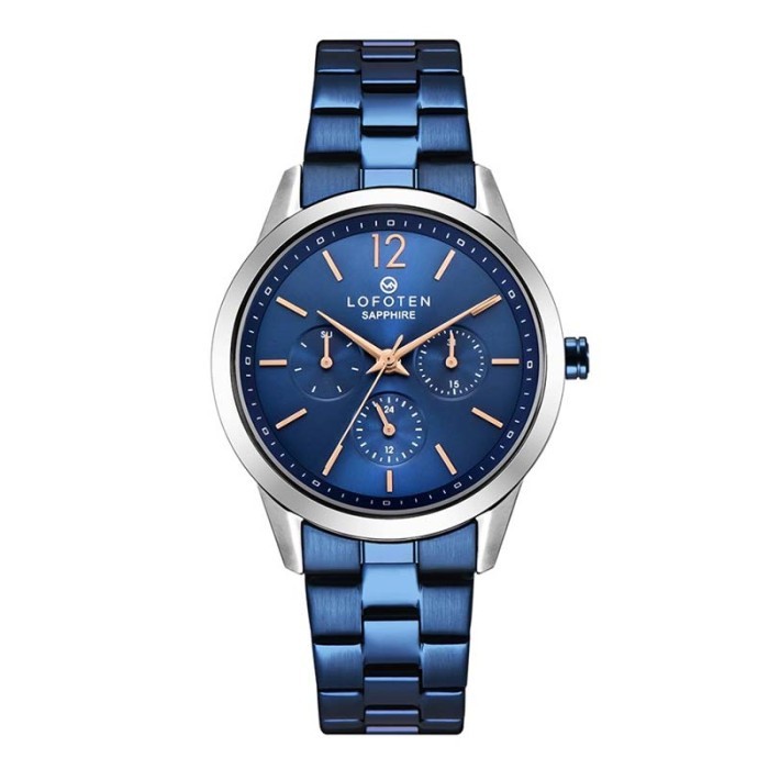 LOFOTEN 2309LBLU-Jam Tangan Wanita Analog SHAPPHIRE Original-Garansi Resmi