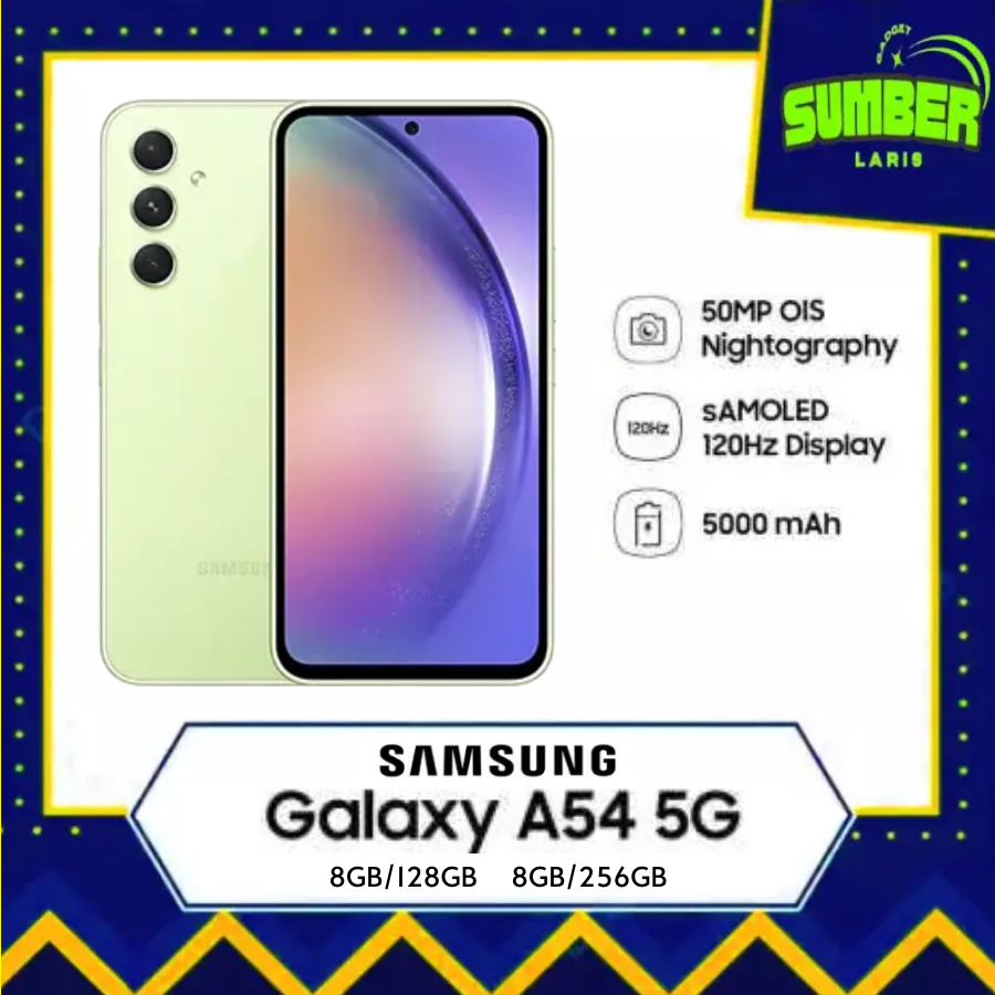 Samsung Galaxy A54 5G (8/128GB) (8/256GB) Garansi Resmi