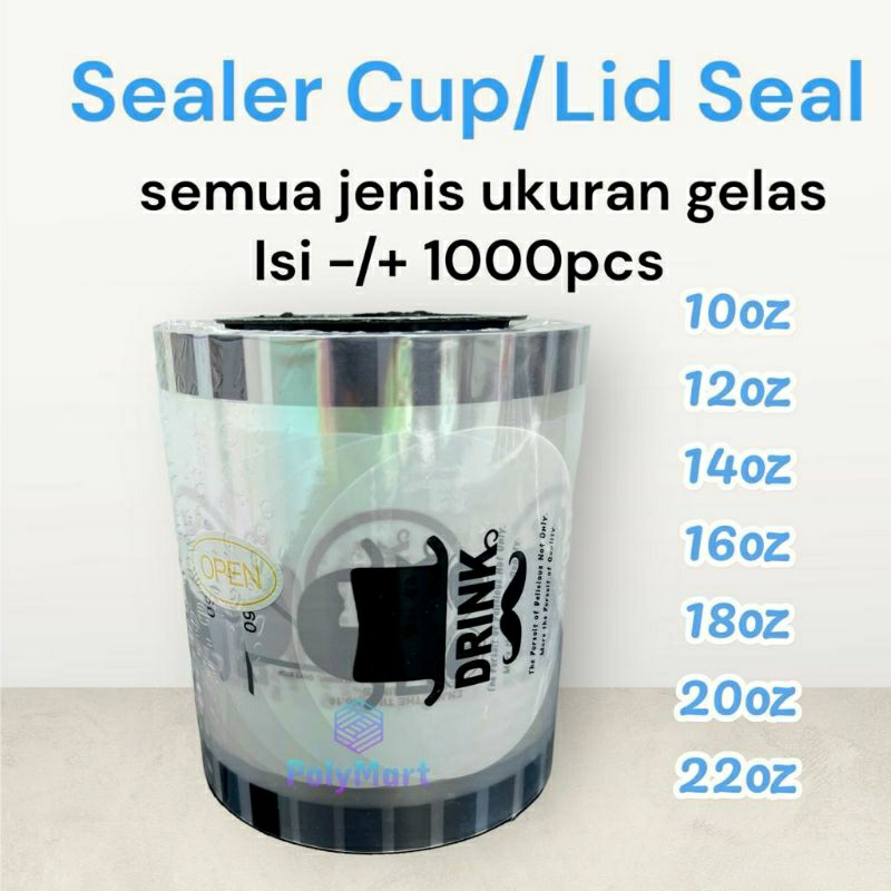 RAMADANSALE (COD) PLASTIK SEALER CUP MINUMAN/ LID SEAL TERKINI