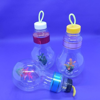 BOTOL AQUARIUM BOHLAM PLASTIK MINI IKAN HIAS CUPANG GLOFIS DANIO