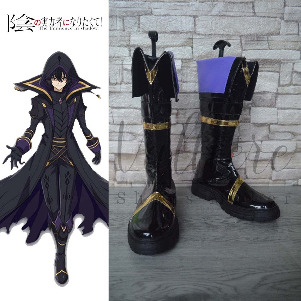 Sepatu Cosplay Eminence In Shadow Cid Kagenou