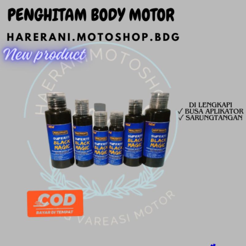 BLACK MAGIC PENGHITAM BODY MOTOR