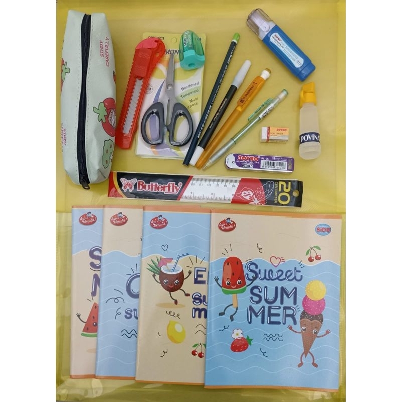 

Paket Buku dan Alat Tulis Siswa Baru - Lengkap