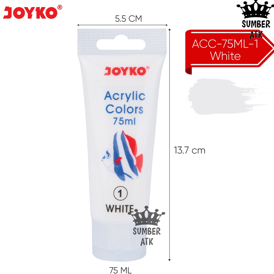 

➫✬✵ Acrylic Color Cat Akrilik Joyko TiTi ACC-75ML