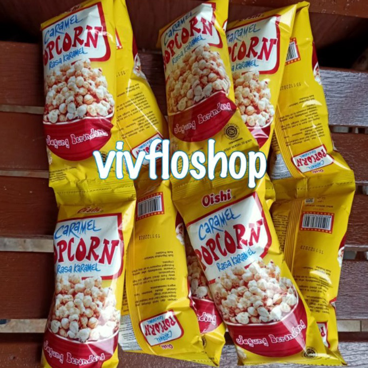 

Best Seller Oishi PopCorn / Pop Corn Oishi Kemasan Mini (10 x 20 gram)