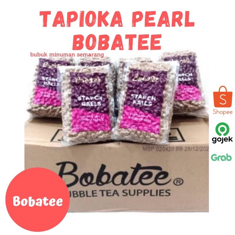 

Bobatee Tapioka Pearl Bubble TERMURAH Kemasan 1kg