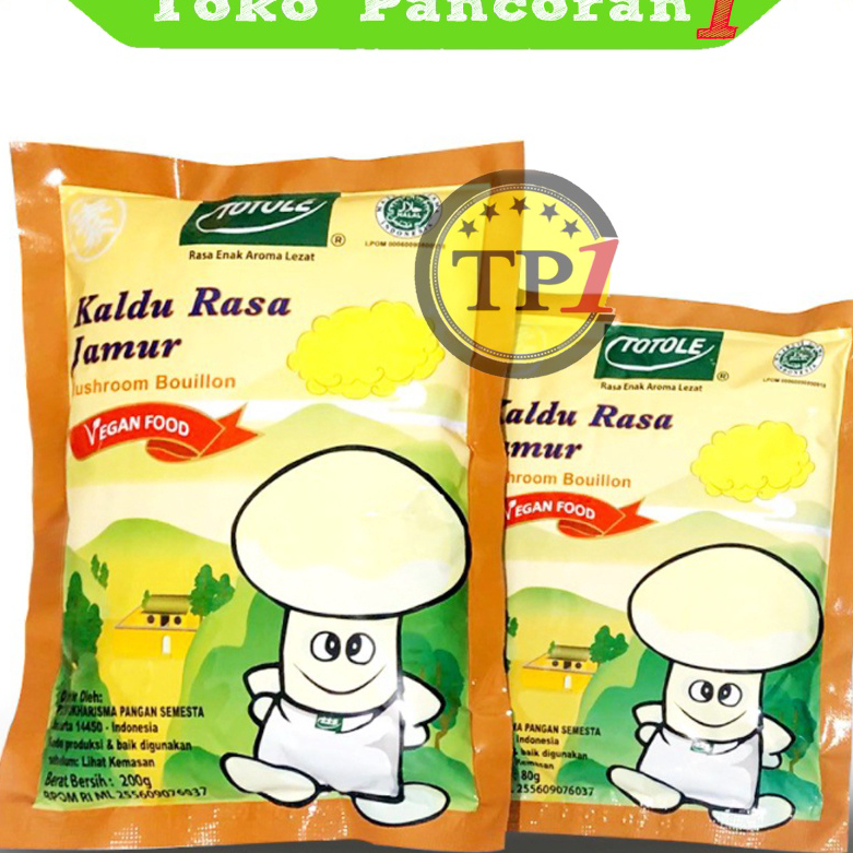 

Best Product TOTOLE 200Gr/Kaldu Jamur Perisa/Jamur Mushroom Powder /Vegan Food/ Penyedap Makanan