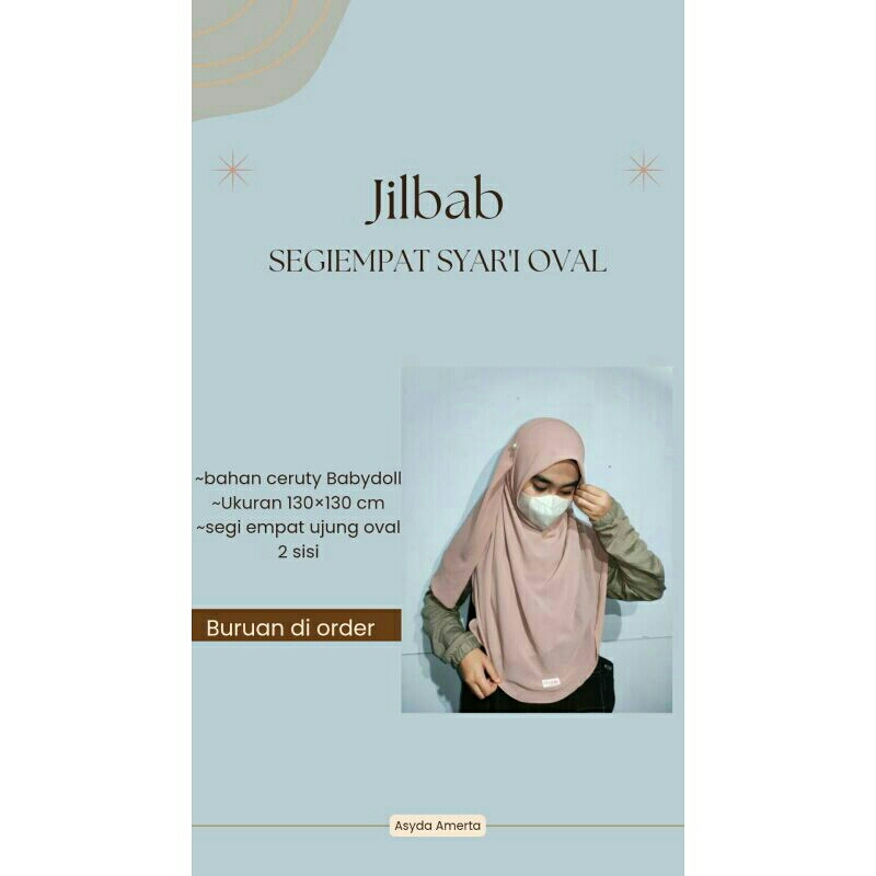 Jilbab Malay ceruty syar'i