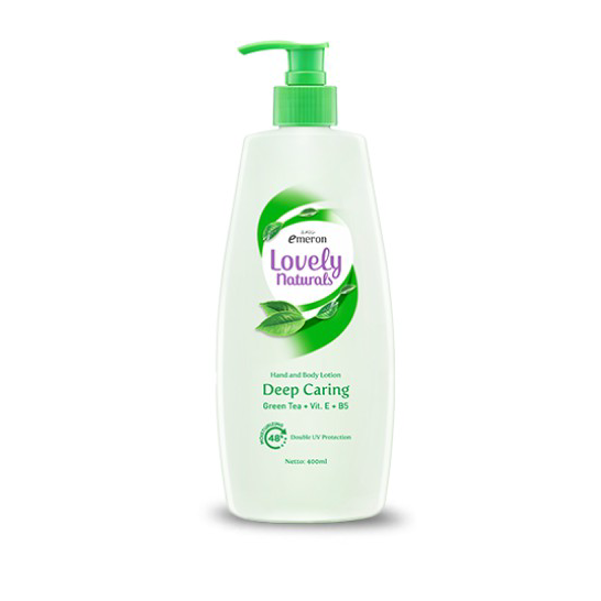 ➨➤✹✴ EMERON LOVELY NATURAL BODY LOTION DEEP CARING 400ML
