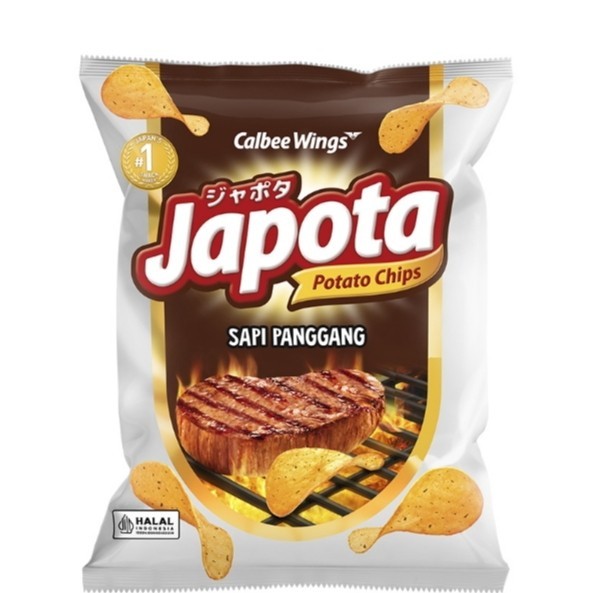 

Japota keripik kentang sapi panggang 68 gr