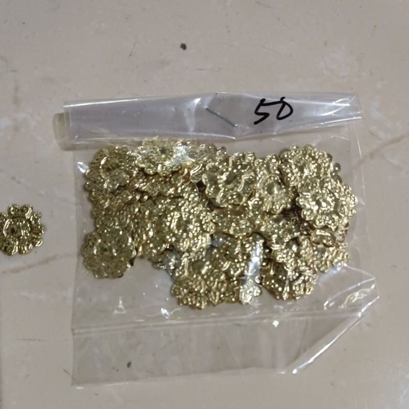 PAYET BUNGA ISI 50 BIJI/PAYET BAJU