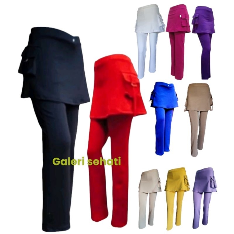 BEST SELLER celana senam rok kantong berkualitas harga bersahabat