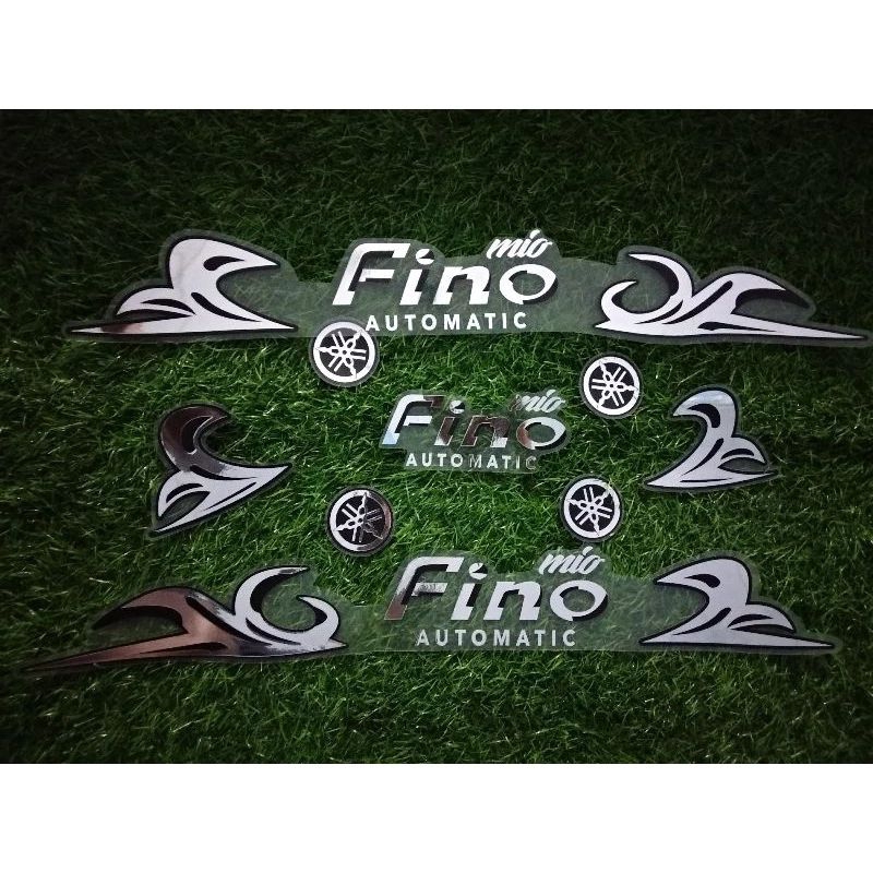 STICKER STRIPING FINO KARBU TRANSPARAN HOLOGRAM CHROME CUSTOM THAILAND