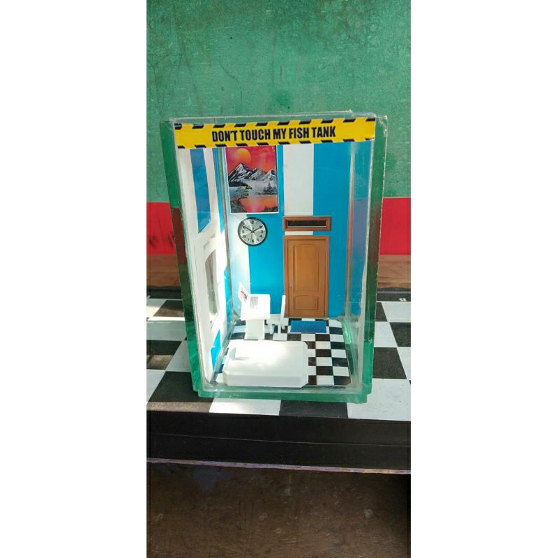 Aquarium Minimalis Kamar Kos Ikan Cupang/Baby Chana
