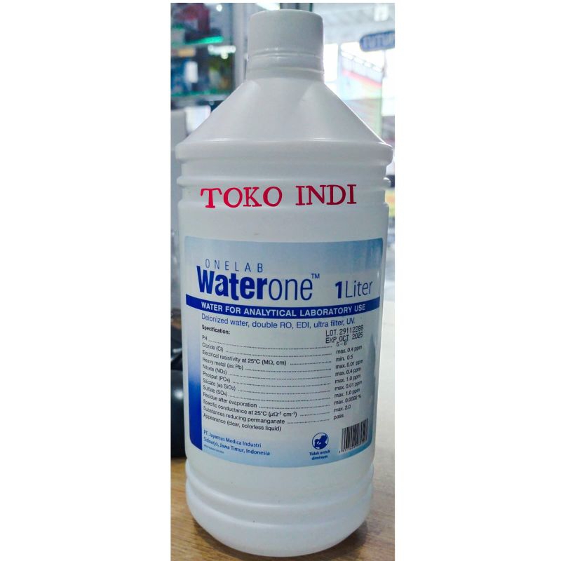 Water One 1 liter Onemed/Waterone/WaterOne