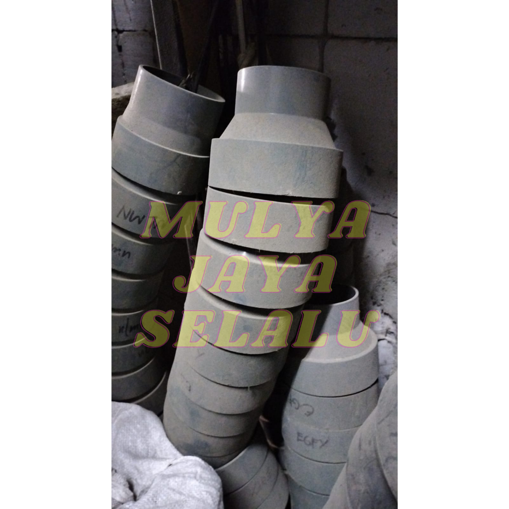 SOCK REDUCER 4 X 2,5 INCHI PVC