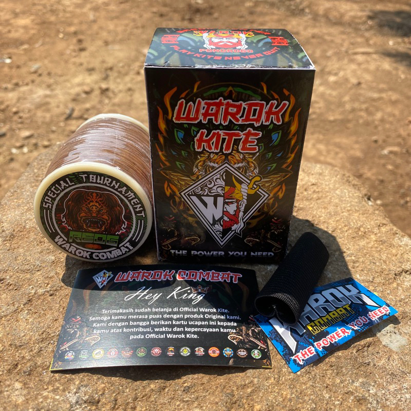 Senar Gelasan Layangan WAROK COMBAT REOG Special Tournament 2000yard Molor 022