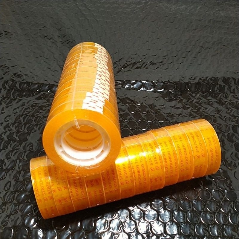 

Isolasi kertas kado bening 32 yard 1 slop isi 12 original