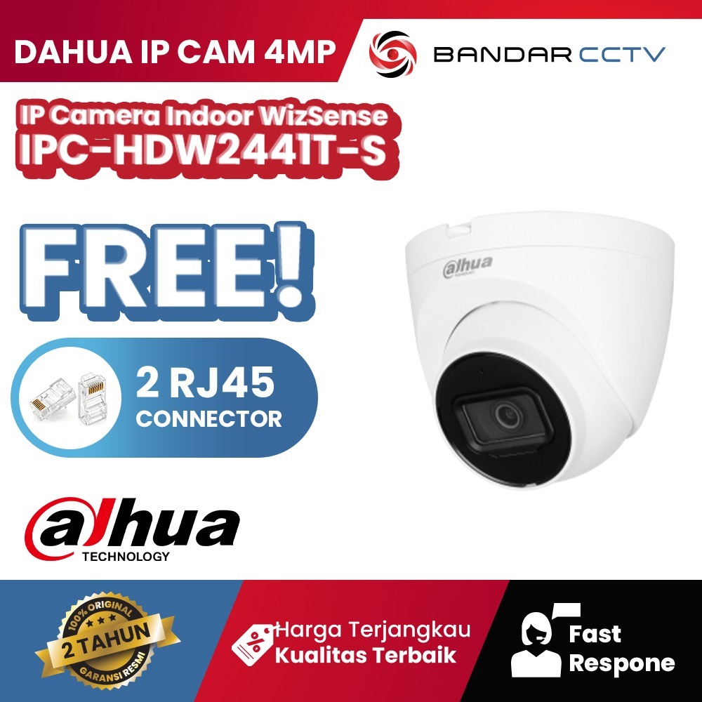DAHUA DH-IPC-HDW2441T-S IP Camera Indoor