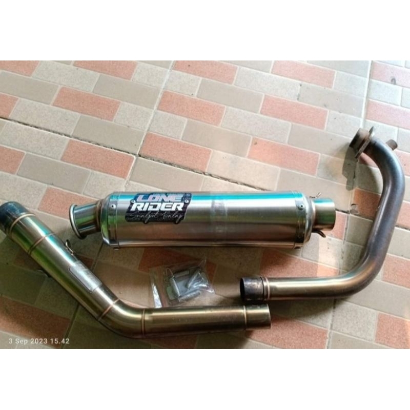 pipa knalpot SJ 88 S2 feat silincer lr 28 cm