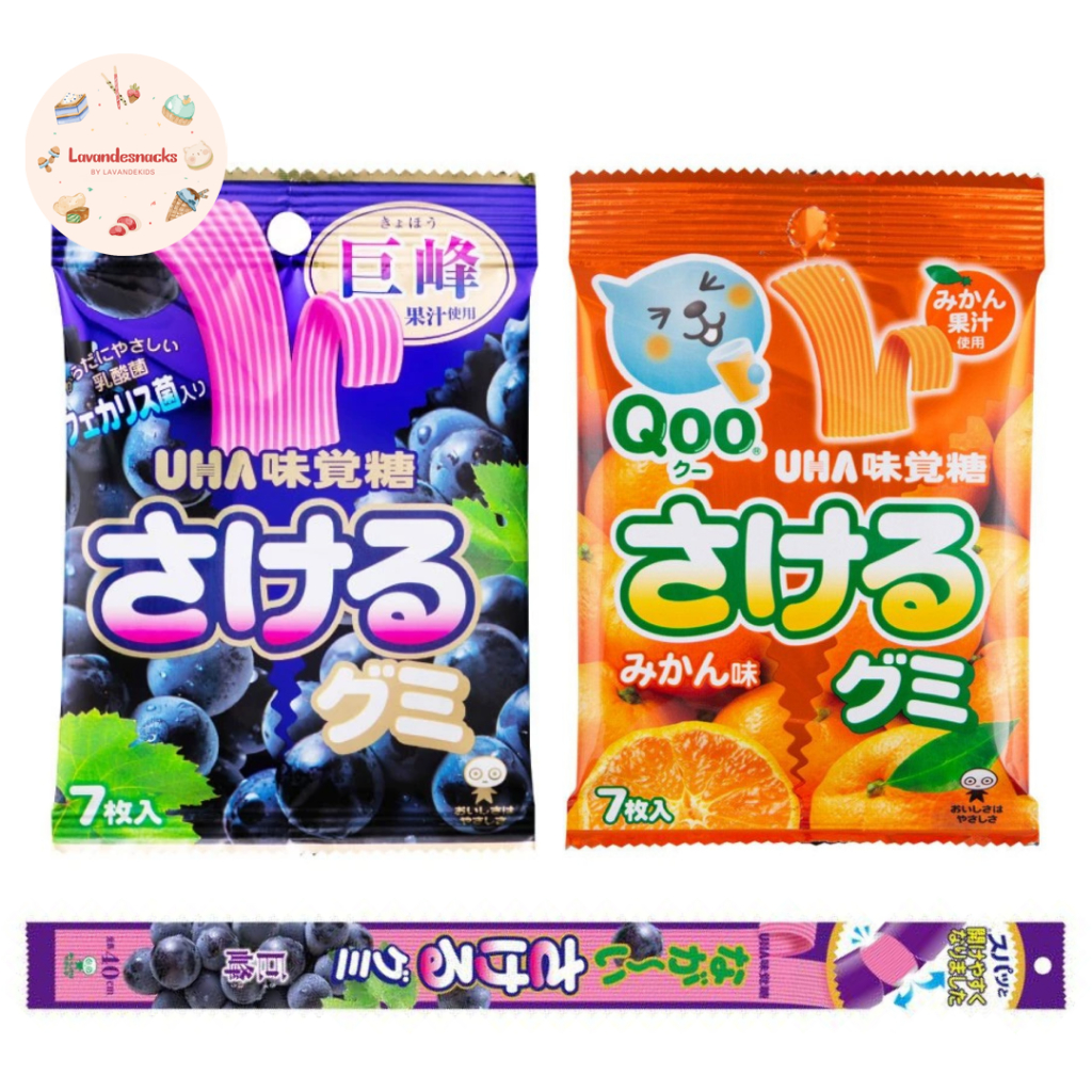 

Permen UHA Mikakuto Sakeru Kyoho Gummy