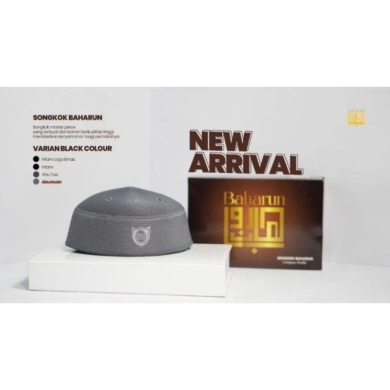 Kopiyah Peci Songkok Baharun Dalwa Asli Original