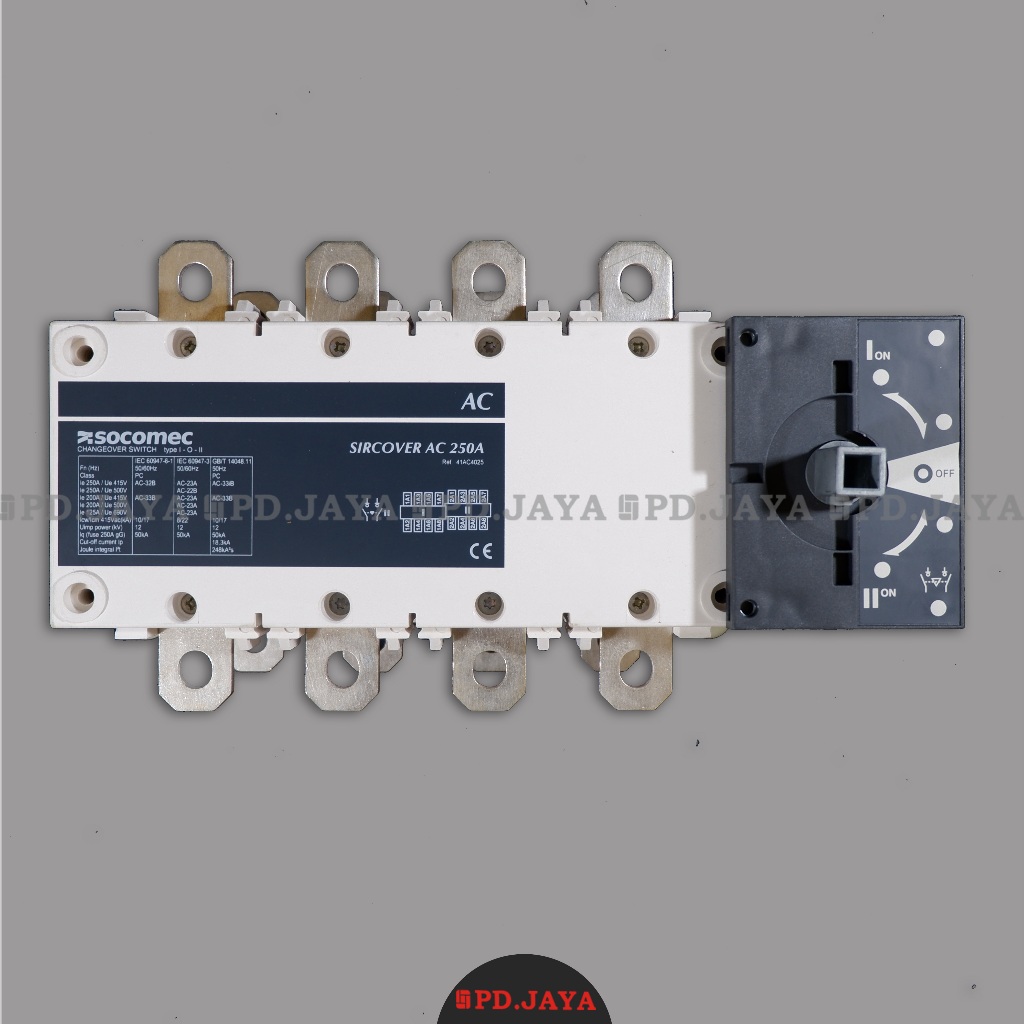 SOCOMEC Ohm Saklar Change Over Switch 250A