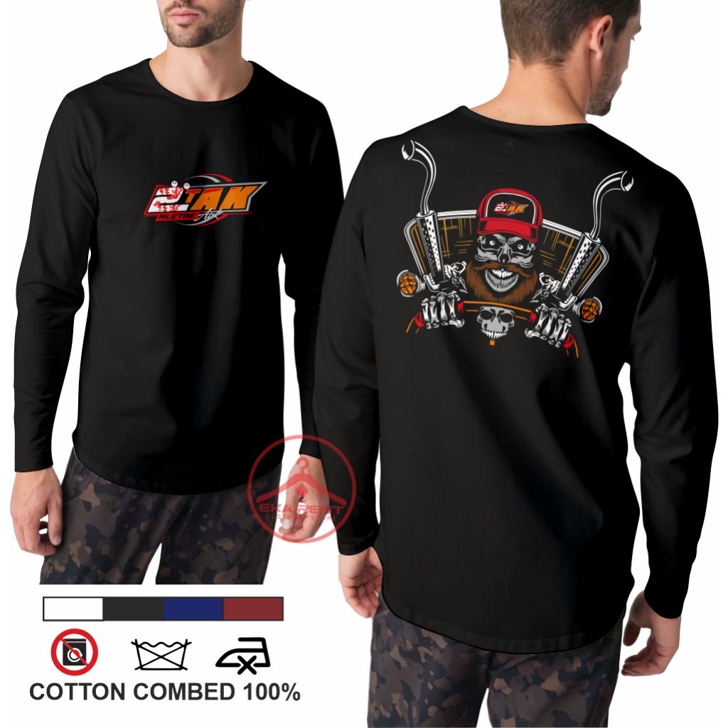 Kaos 2 Stroke 2Tak Herex Premium Lengan Panjang