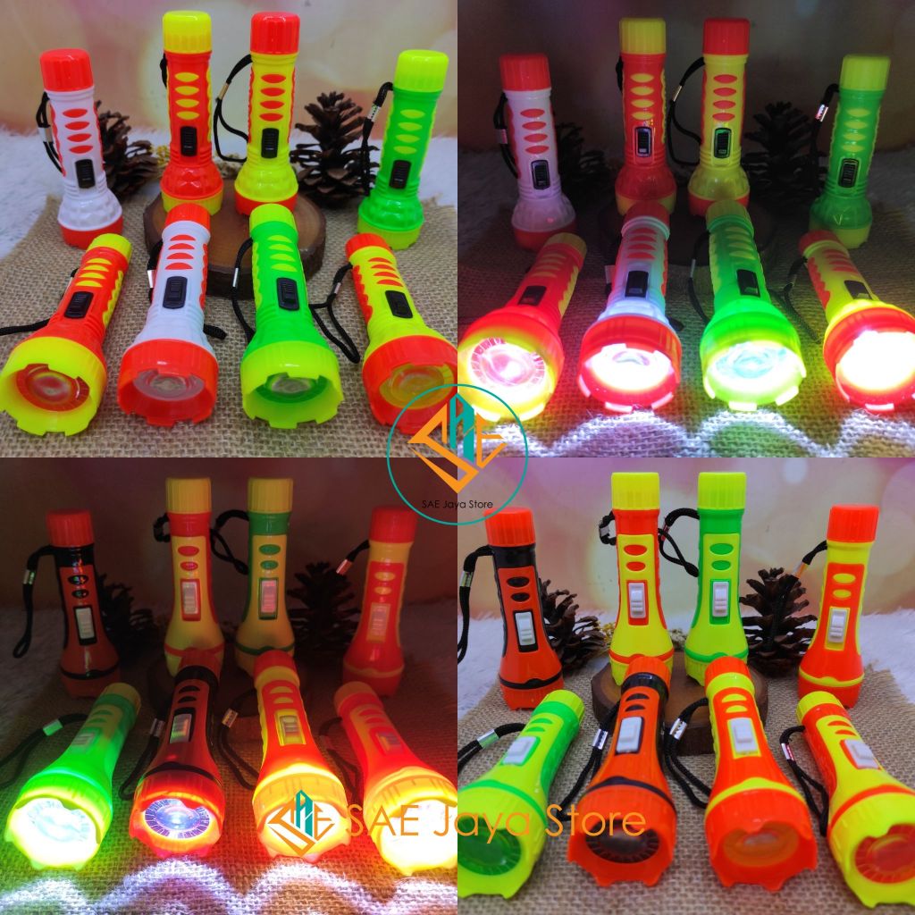 SAE - GANTUNGAN KUNCI SENTER BESAR WARNA WARNI / GANTUNGAN KUNCI SENTER LED BESAR WARNA WARNI