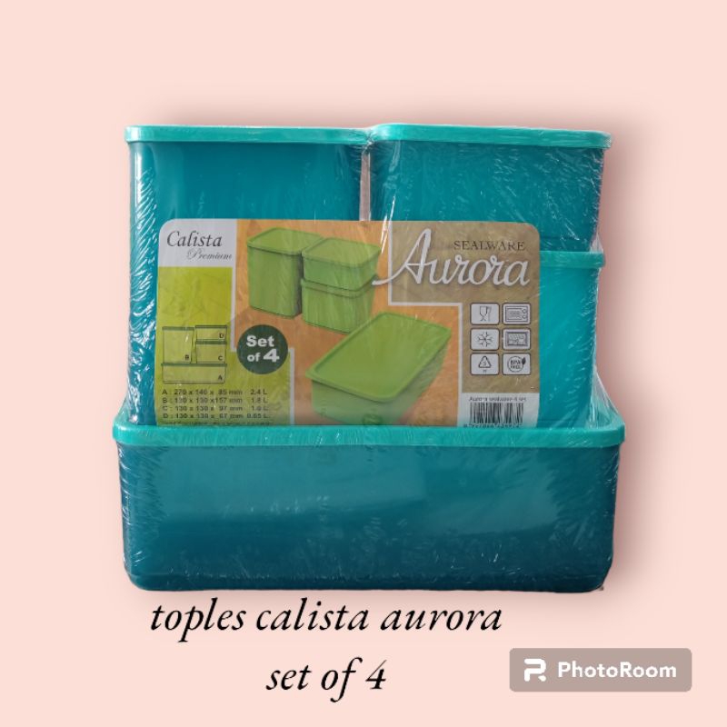 TOPLES CALISTA AURORA SET 4/TOPLES PREMIUM/CALISTA