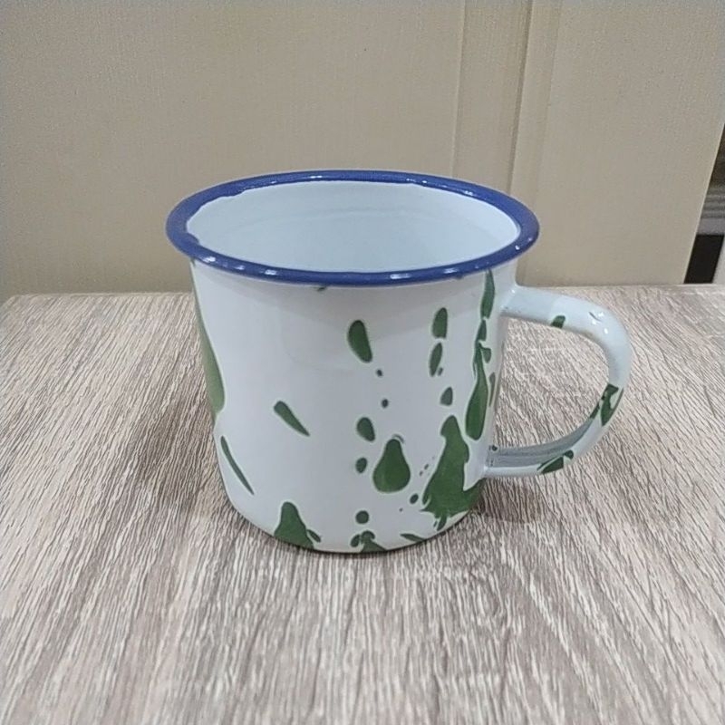 Mug jadul, mug enamel classic, mug unik jadul, mug blirik
