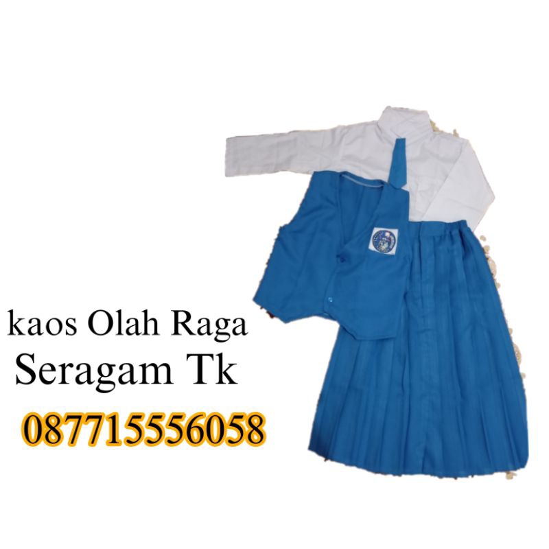 Seragam Tk Pertiwi Warna Biru