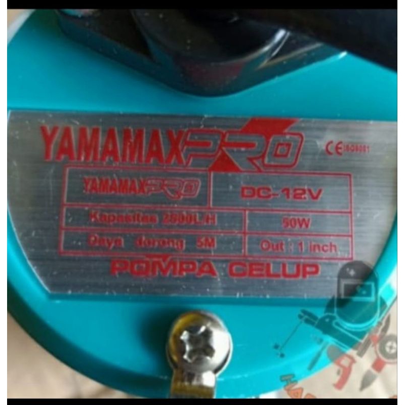 Yamamax pro DC 12V pompa celup air-kolam