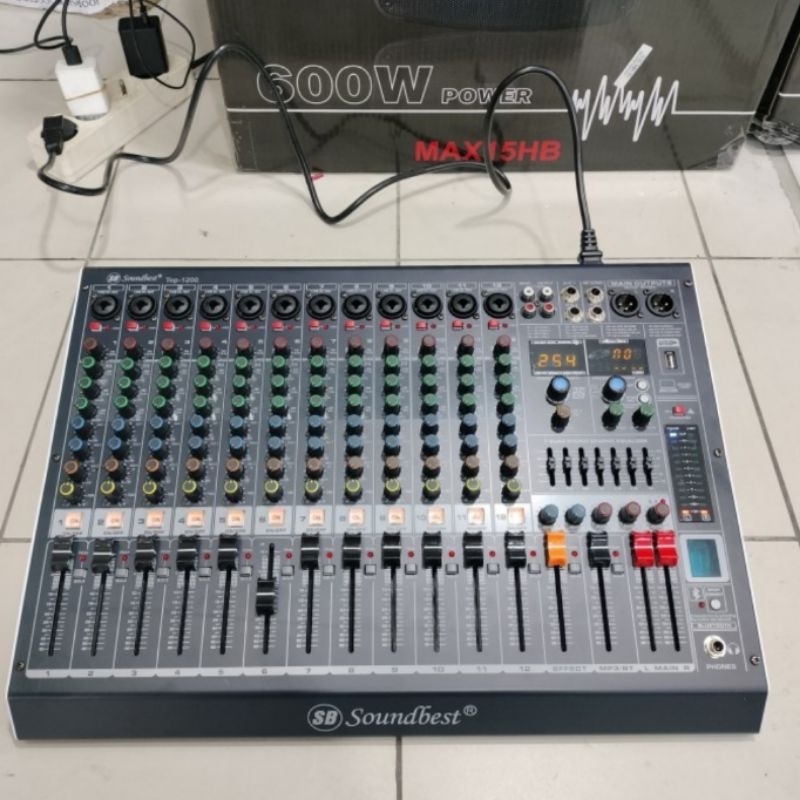 Mixer Soundbest Top 1200/Top 1200 Blutoot 12 Chanel Karaoeke