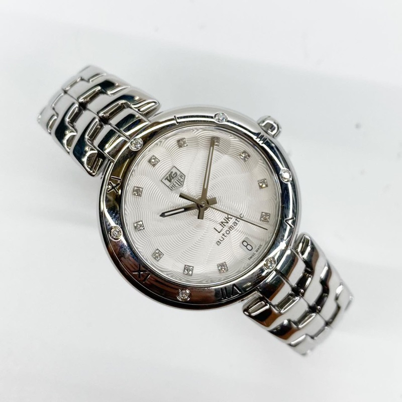 TAG Heuer Link Silver Diamond Dial Automatic