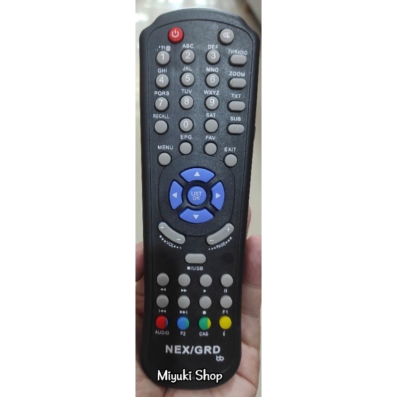 Remote Next parabola untuk digital parabola