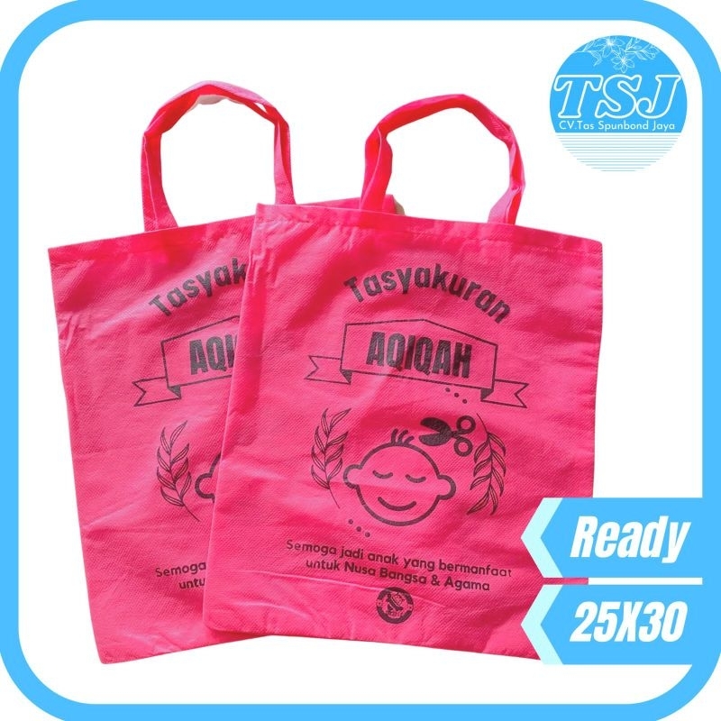 

READY STOCK !!! Tas Aqiqah Souvenir Snack Tasyakuran Termurah | F 25.30