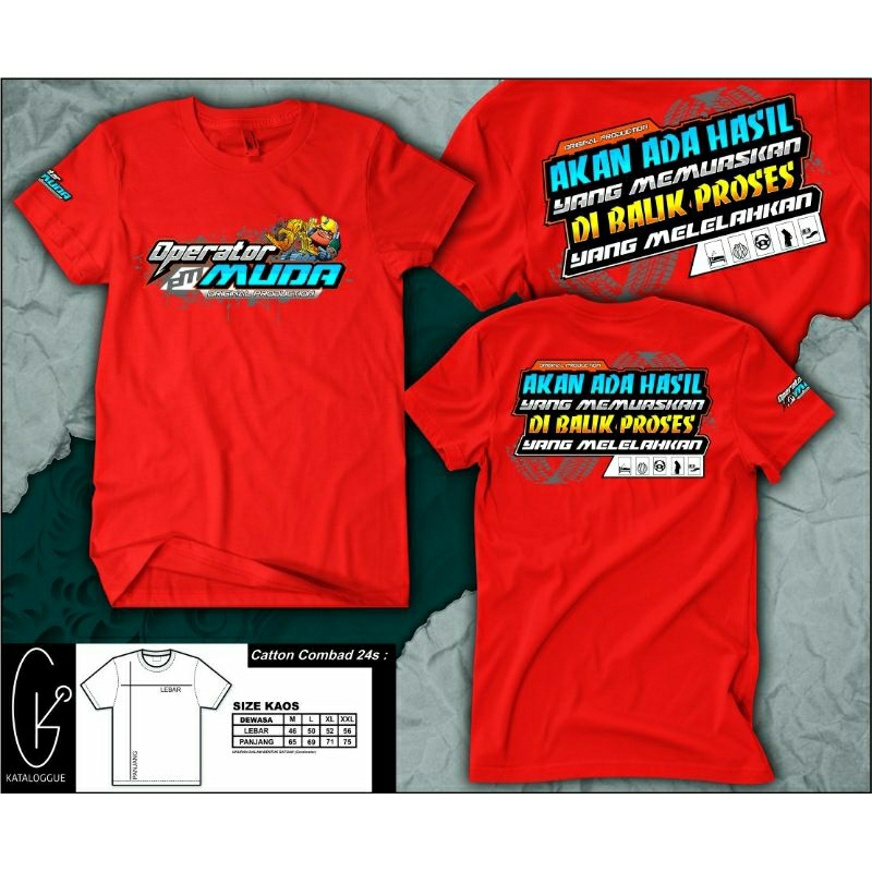 kaos truk || OPERATOR MUDA