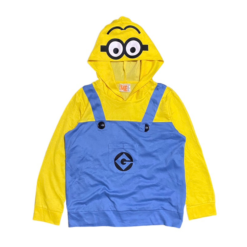 Hoodie sweater anak kartun minion despicable me official