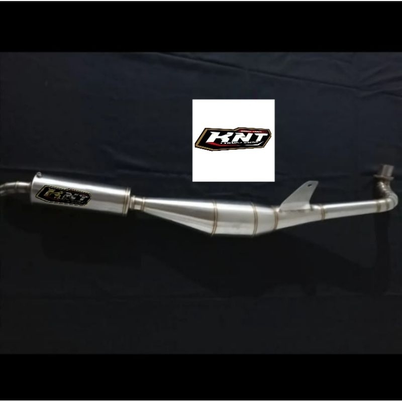 Knalpot suzuki Rc100 bravo Rc80 Standar Racing stainles