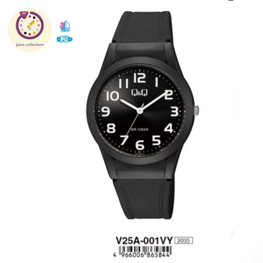 QQ V25A-001VY-Jam Tangan Pria Analog Original-Garansi Resmi