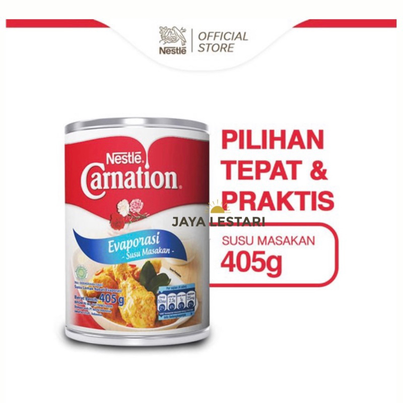 

Nestle Carnation Evaporasi Susu Masakan (405g)