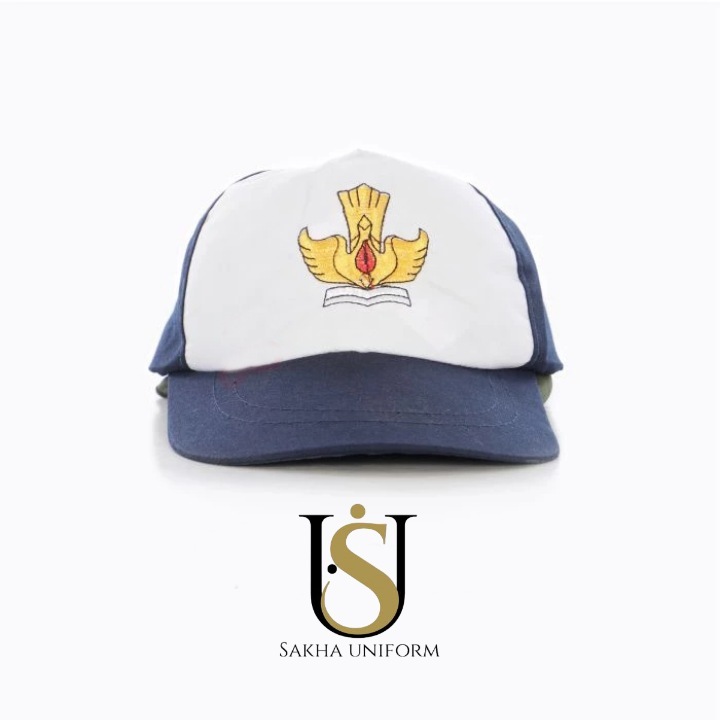 Sakhauniform - Topi Sekolah SMP Biru Putih Negeri Nasional