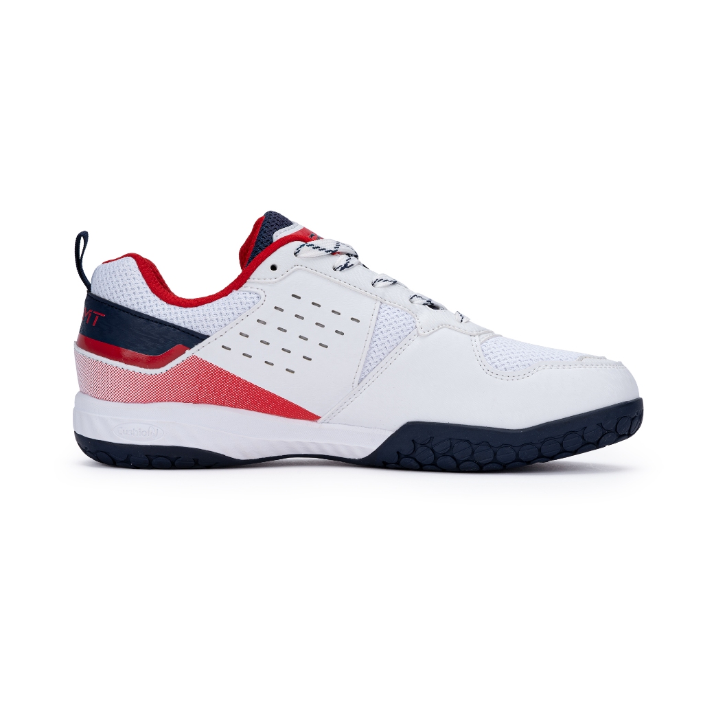 Li-Ning Badminton Shoes Ultra Force AYTS095-3 White Navy/ Red