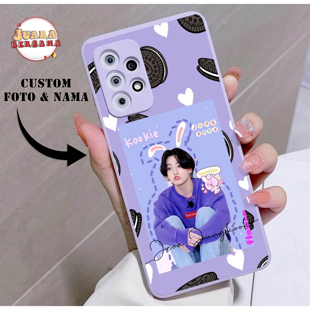 Case Custom Nama + Foto Softcase V*vo | O*po | Re*lme | Infi*ix | Sa*sung | Re*mi | iph*ne | Case Cu