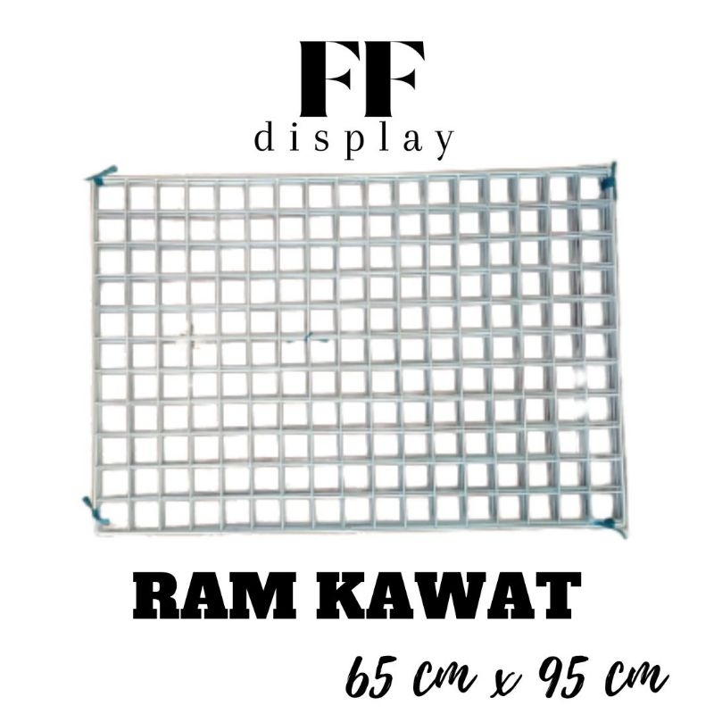 Ram kawat 65cm X 95cm#rak#ramdinding#ramtanpabingkai